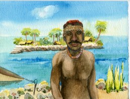 11-17-- coral man made Isl. Lau Lagoon