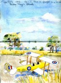 May 6 we flew in a Tiger Moth
