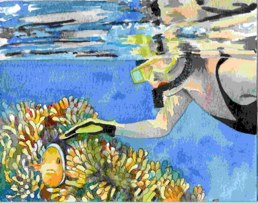 Me, underwater